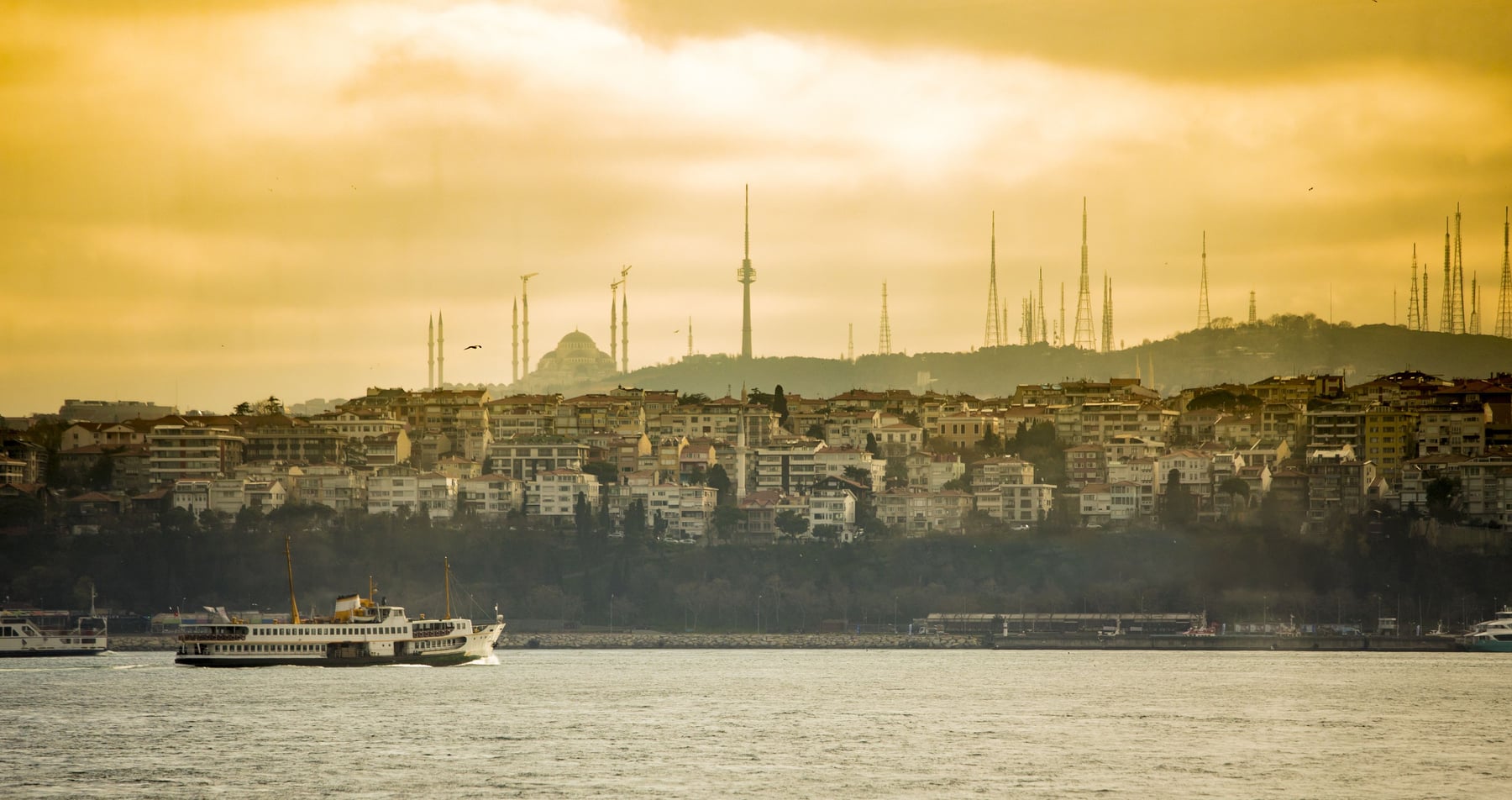 Sabah saatlerinde İstanbul panoraması